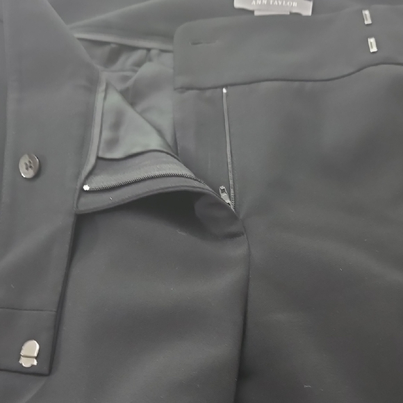 Ann Taylor Black‎ Margo Pants, Size 6 - Picture 3 of 12